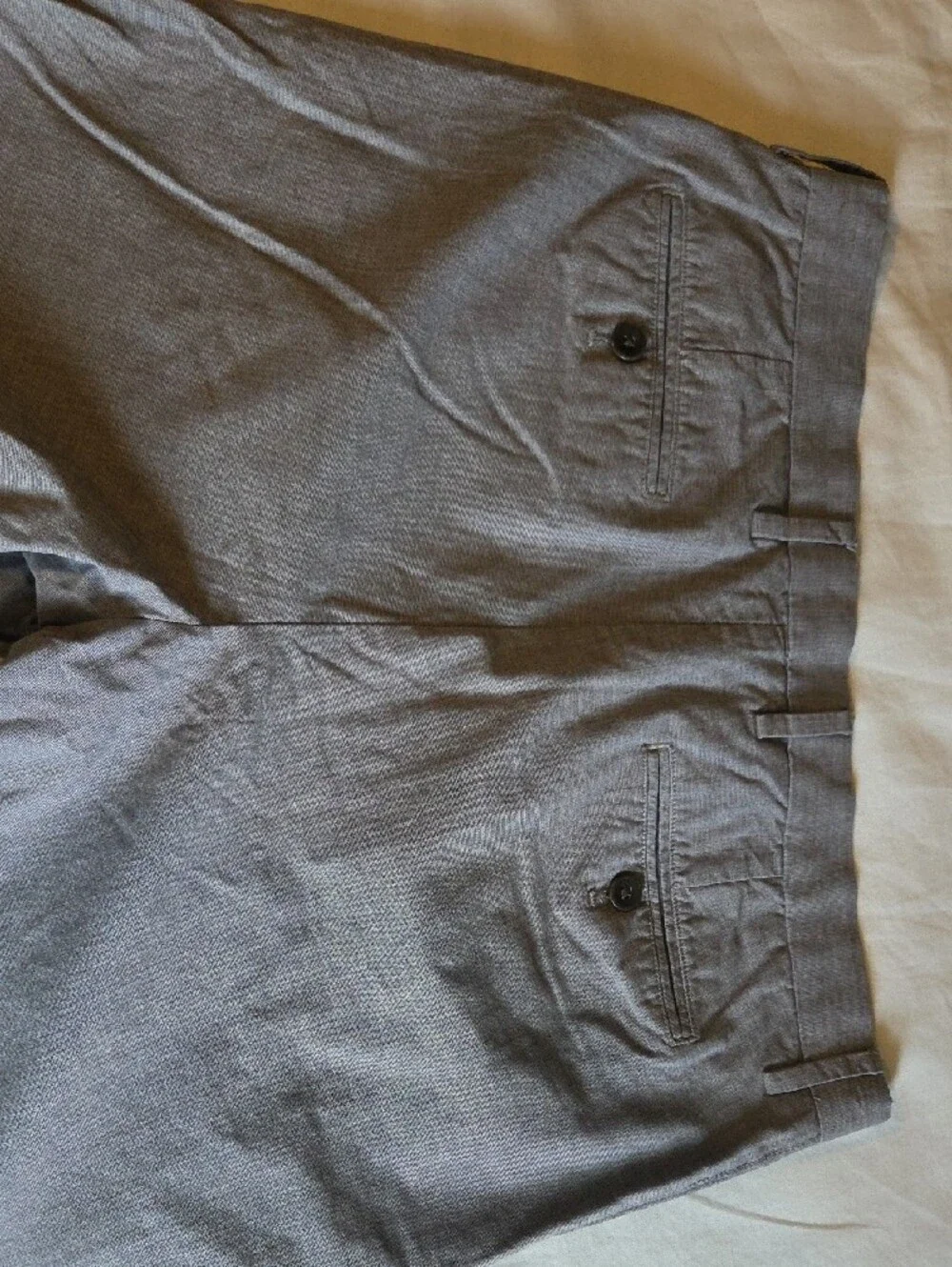 Banana Republic Kentfield Pant Gray Straight Fit